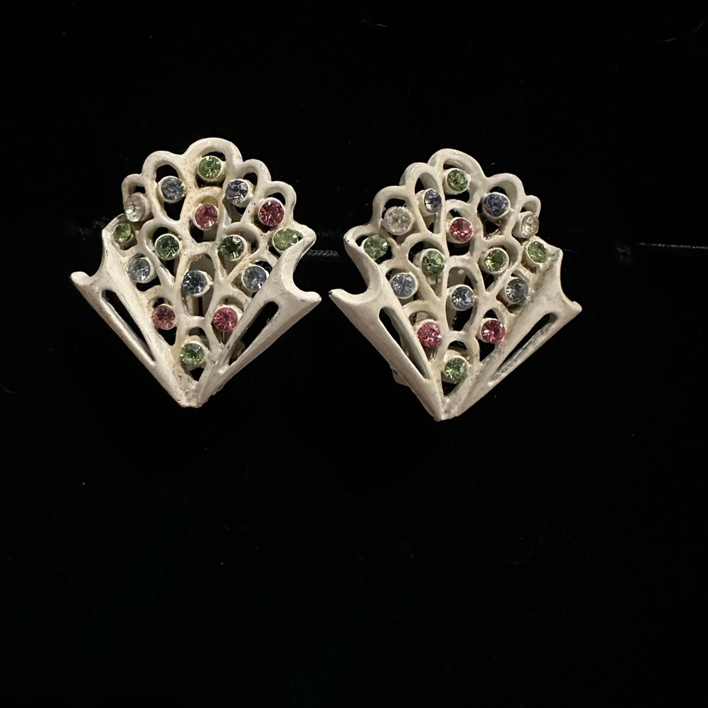 Elegant Multicolor Gemstone Earrings